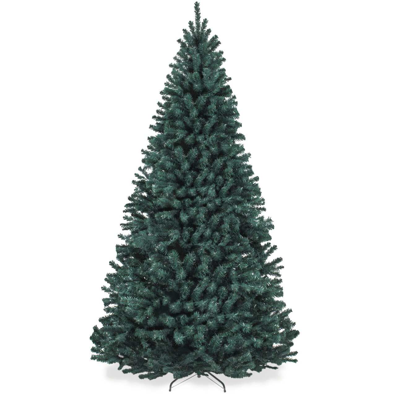 Best Choice Products Artificial Christmas Tree, Premium Unlit Spruce Design, Dense Branches – Blue Spruce